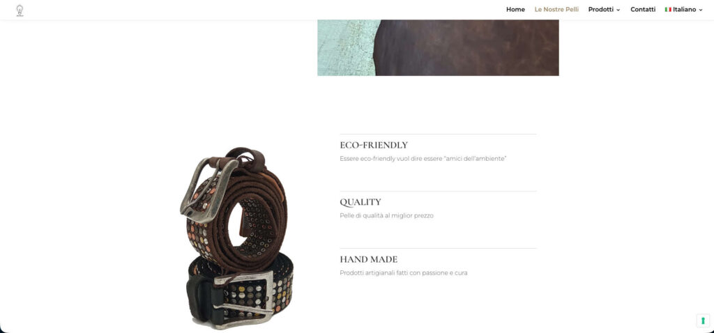 idea pelle pelli portfolio brunello web